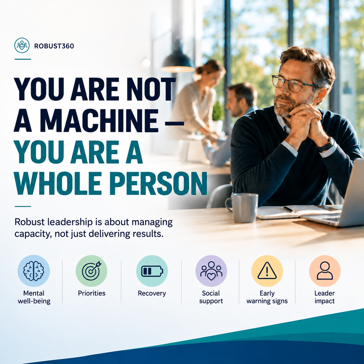 You are not a machine. Neither are your employees. — original article illustration